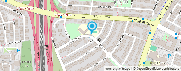 מפת הגעה אל טל טלמון - טקוואנדו