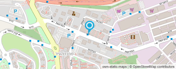 מפת הגעה אל מרכז התקנה פלאפון