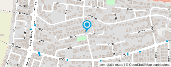 מפת הגעה אל הבית של סמדר