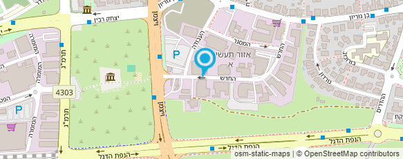 מפת הגעה אל גלית הדרי-לימודי אנגלית