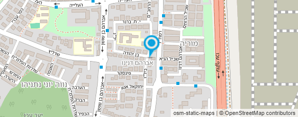 מפת הגעה אל גן נרקיסים- רחל פייביש