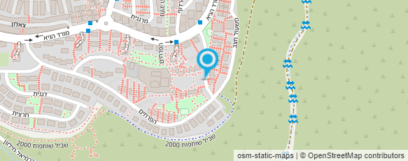 מפת הגעה אל גן ניצנים