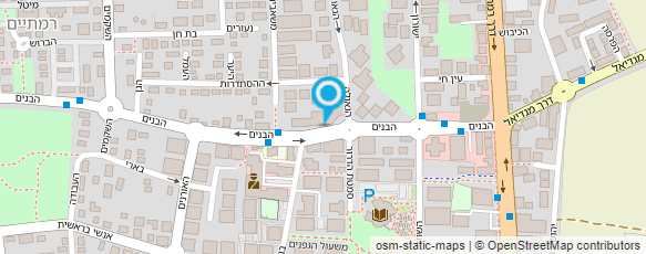 מפת הגעה אל בי אן איי BNI  ישראל