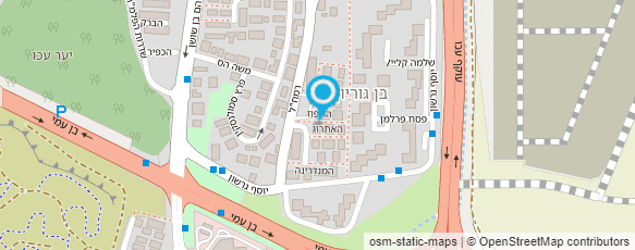 מפת הגעה אל גני ילדים - סביון ואלמוגן