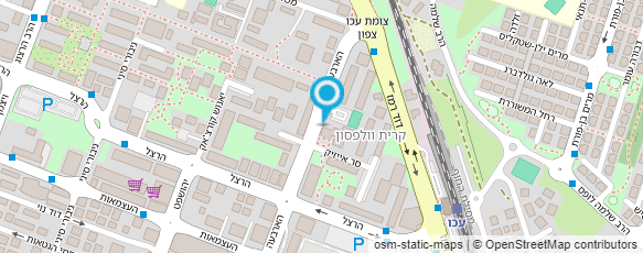 מפת הגעה אל גני ילדים צבר ועפרוני