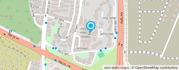 מפת הגעה אל גן התאנה