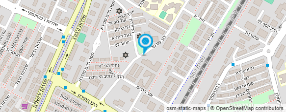 מפת הגעה אל "אמונה" מעון יום