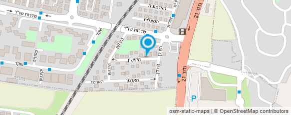 מפת הגעה אל גן לב חם