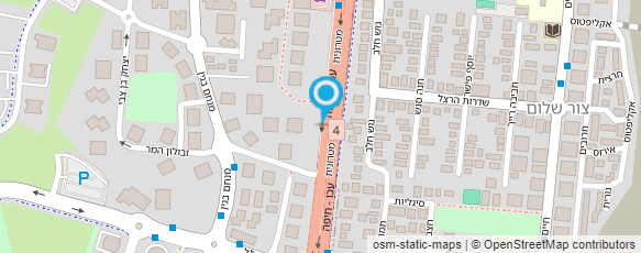 מפת הגעה אל מעון נעמ"ת - נוה גנים