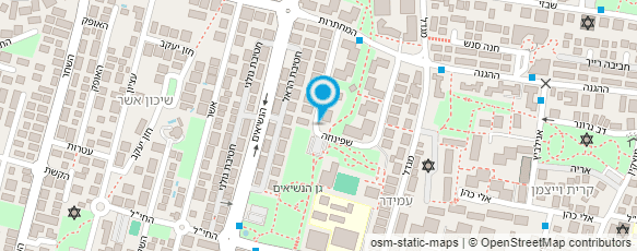 מפת הגעה אל מידע כחול לבן