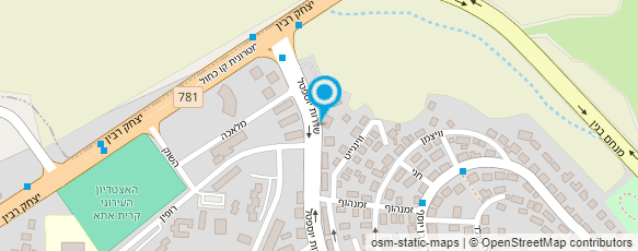 מפת הגעה אל גן חב"ד