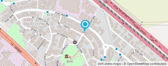 מפת הגעה אל אביר אברהם - תכנון והנדסה בע"מ