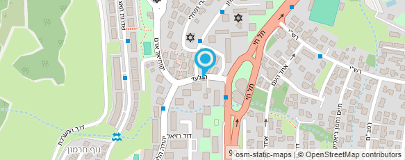 מפת הגעה אל מעון חיה-חב"ד