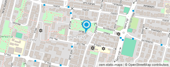 מפת הגעה אל גן קשת בענן מפת הגעה אל גן קשת בענן