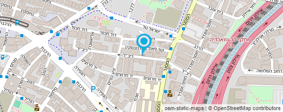 מפת הגעה אל מוסך יסמין