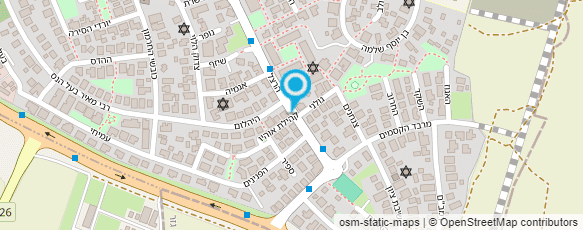 מפת הגעה אל ביטוחים יפים 2005