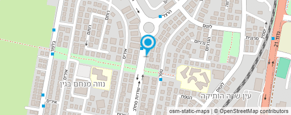 מפת הגעה אל גירש גלדיס - אדריכלית