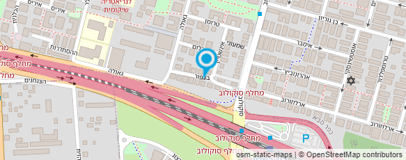 מפת הגעה אל אינסטלטור נועם