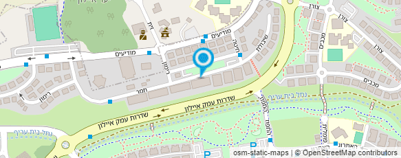 מפת הגעה אל בי"ס לעיצוב סטיילינג ואופנה