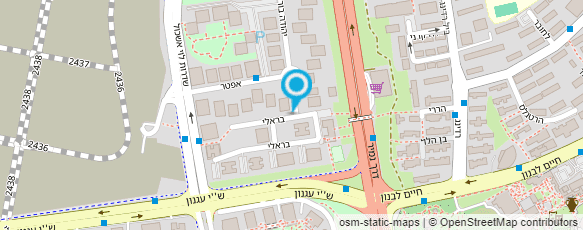 מפת הגעה אל פדיקור מומחית לכף הרגל