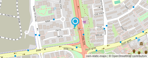 מפת הגעה אל אל-לואי