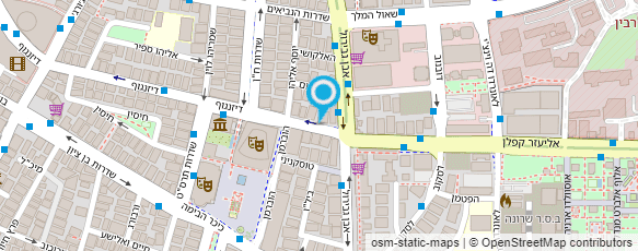 מפת הגעה אל הבית של נירה