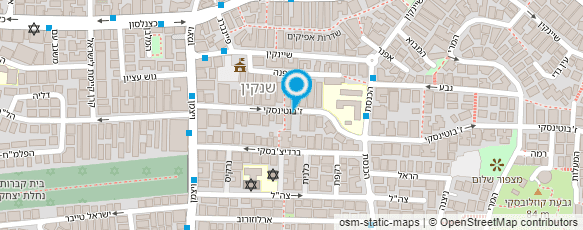 מפת הגעה אל גן דפנה