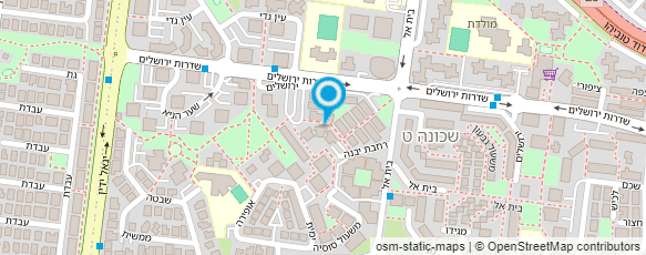 מפת הגעה אל גן מולי מפת הגעה אל גן מולי