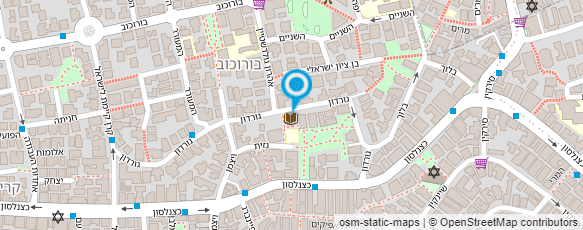 מפת הגעה אל מעון נעמ"ת - סטודיו