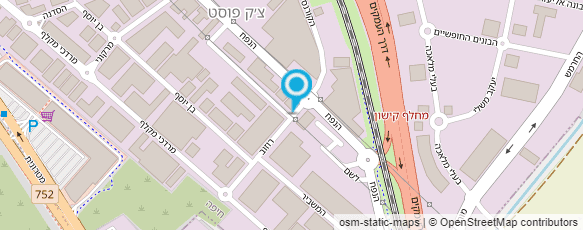 מפת הגעה אל כ.א.ז עובדים בע"מ