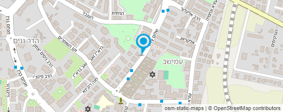 מפת הגעה אל יוסף ראובן - קבלנות בניין