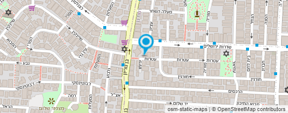 מפת הגעה אל דוד מנור - יעוץ תקשורת