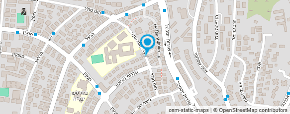 מפת הגעה אל מזנון רוגוזין - שלם יוסף