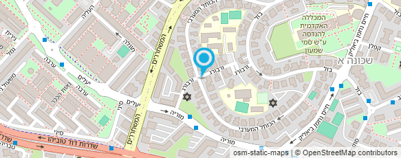 מפת הגעה אל רני עיצוב שיער