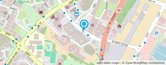 מפת הגעה אל ליאור טובלי- עיצוב שיער