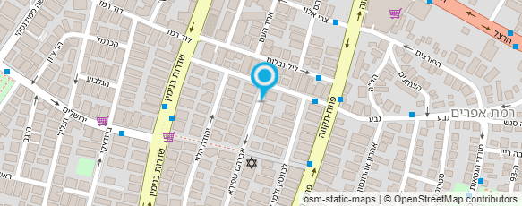 מפת הגעה אל נאור זאבי - "חסידי שמח"