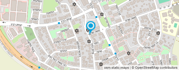 מפת הגעה אל בן דוד יוסף