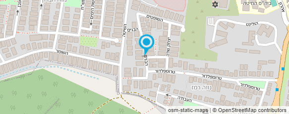 מפת הגעה אל יוסי בר-הידרוגיאולוג