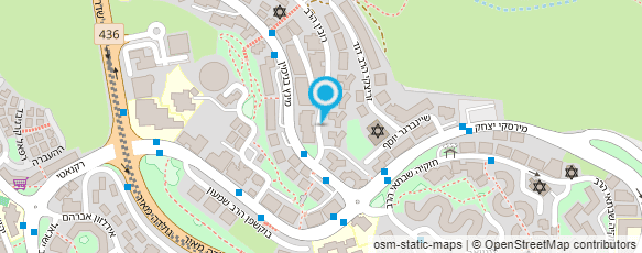 מפת הגעה אל גולדשטיין משה