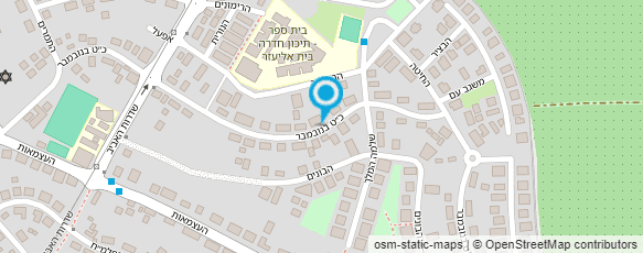 מפת הגעה אל הגינה מפת הגעה אל הגינה