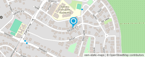 מפת הגעה אל חיה גליק - רוזין