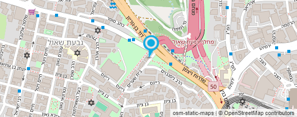 מפת הגעה אל גיאת יהודה