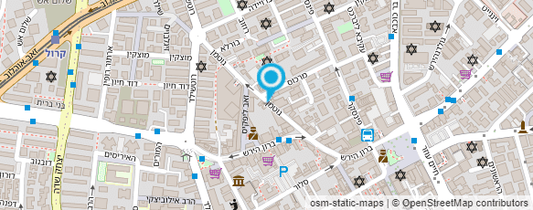 מפת הגעה אל סנטר הגיסים