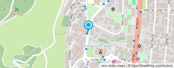 מפת הגעה אל לוי שלום דוד