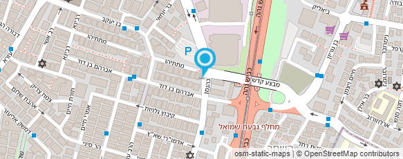 מפת הגעה אל ד"ר פנחס גרבר