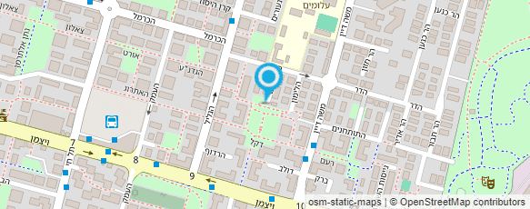 מפת הגעה אל טובה קזורר מפת הגעה אל טובה קזורר