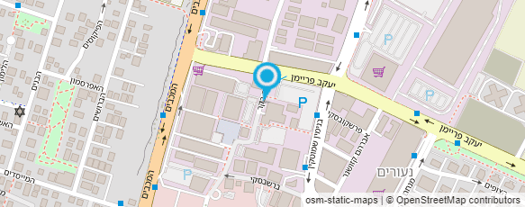 מפת הגעה אל מכון בני ארז אגזוזים