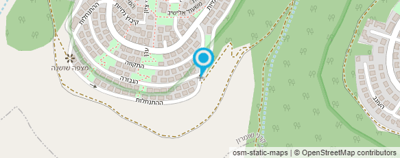 מפת הגעה אל יקב גת שומרון