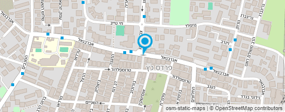 מפת הגעה אל סופר זול