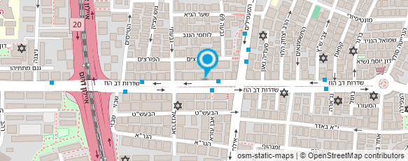 מפת הגעה אל רהיטי ברכת השם